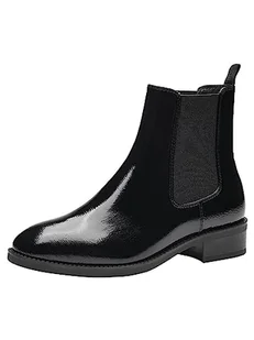 Tamaris Damskie botki, damskie botki, wkładka Touch, 37 EU - Botki damskie - miniaturka - grafika 1