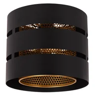 Lampy sufitowe - Metalowa lampa sufitowa Rosas 21133/01/30 Lucide ażurowa złota czarna - miniaturka - grafika 1