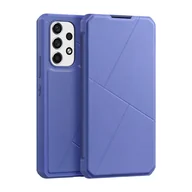 Etui i futerały do telefonów - Dux Ducis Skin X kabura etui pokrowiec z klapką Samsung Galaxy A73 niebieski - miniaturka - grafika 1