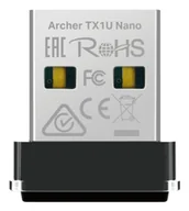Karty sieciowe - TP-Link AX300 WLAN 287 Mbit/s ARCHER TX1U NANO - miniaturka - grafika 1