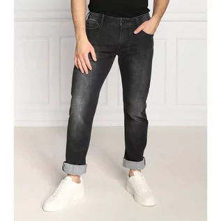 Spodnie męskie - Emporio Armani Jeansy j06 | Slim Fit | | z dodatkiem wełny - grafika 1