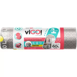 VIGO EKO WORKI Z TAŚMĄ 4 SEASONS SILVER NEW HOME 60L 10 SZTUK - Woda - miniaturka - grafika 1