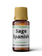 Aromaterapia - Olejek eteryczny SZAŁWII HISZPAŃSKIEJ organiczny - szałwia z nutą lawendy - miniaturka - grafika 1