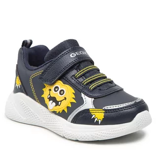 Buty dla chłopców - Sneakersy Geox - B Sprintye B. B B264UB 000BC C0657 S Navy/Yellow - grafika 1