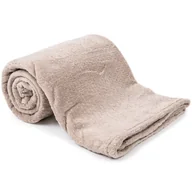 Koce - Koc Dots beżowy, 150 x 125 cm - miniaturka - grafika 1