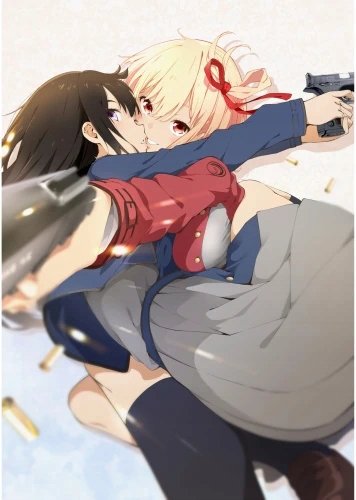 Plakat Anime Lycoris recoil LREC_042 A2 (custom)