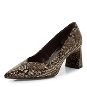 Czółenka - Tamaris Damskie czółenka 1-22453-45, Black Snake, 40 EU, Czarny w??, 40 EU - miniaturka - grafika 1