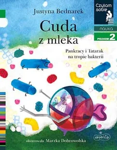 HarperCollins Czytam sobie - Cuda z mleka w.2020 Justyna Bednarek - Książki edukacyjne - miniaturka - grafika 1