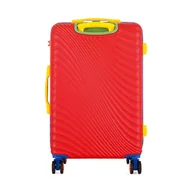 Walizki - Walizka średnia Semi Line T5935-2 Czerwony - miniaturka - grafika 1