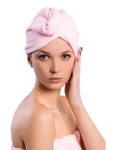 Akcesoria Hair Wrap Ręcznik Na Głowę Turban Z Mikrofibry - Pozostałe akcesoria do kąpieli i SPA - miniaturka - grafika 1