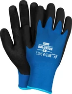 Rękawice robocze - Rękawice ochronne ocieplane, powlekane 12par - miniaturka - grafika 1