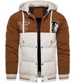 Kurtki męskie - Kurtka męska ocieplana z odczepianym kapturem Recea - miniaturka - grafika 1