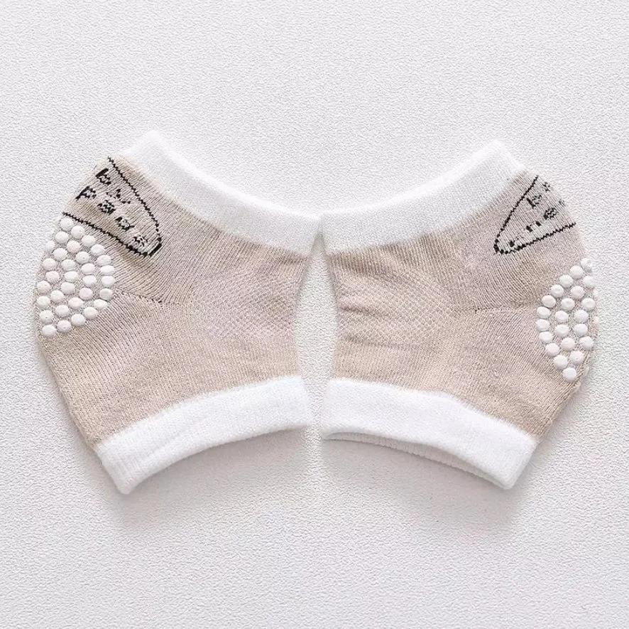 Antypoślizgowe nakolanniki dziecięce Mommy Bag - beżowe