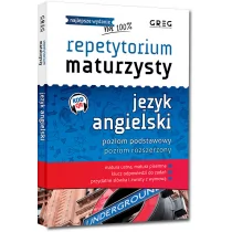 Greg Repetytorium maturzysty Język angielski Poziom podstawowy Poziom rozszerzony + CD - Dorota Ciężkowska-Gajda, Daniela MacIsaac - Materiały pomocnicze dla uczniów - miniaturka - grafika 1