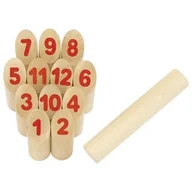 Zabawki zręcznościowe - Goki KUBB z liczbami gra Wikingów 56853 56853 - miniaturka - grafika 1