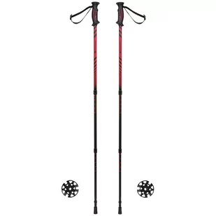Ferrino, Kije trekkingowe GTA SS23, Czerwony - Nordic walking - miniaturka - grafika 1