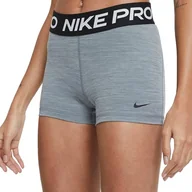Spodenki damskie - Nike Szorty damskie, Smoke Grey/Htr/Black/Black, XXL - miniaturka - grafika 1