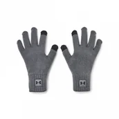 Rękawiczki - Męskie rękawiczki zimowe Under Armour UA Halftime Gloves - szare - UNDER ARMOUR - miniaturka - grafika 1