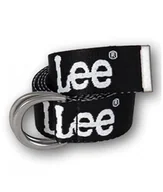 Paski - LEE LOGO BELT BLACK LA782001 95 - miniaturka - grafika 1
