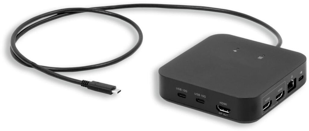 USB-C Triple-DisplayDock 4K 12-Port USB-C Docking Station with DisplayLink 27263