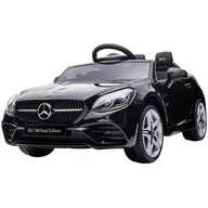 Pojazdy elektryczne dla dzieci - Samochód dla dziecka SUN BABY Mercedes Benz SLC300 Czarny - miniaturka - grafika 1