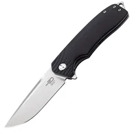 Noże - Nóż składany Bestech Lion Black G10, Stonewashed/Satin D2 (BG01A) - miniaturka - grafika 1