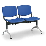 Inne meble biurowe - Euroseat Plastikowa ławka Smile, 2 siedzenia 300327 - miniaturka - grafika 1