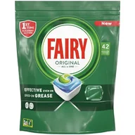 Środki do zmywarek - Fairy Kapsułki do zmywarek All In One Original Green 42 szt - miniaturka - grafika 1