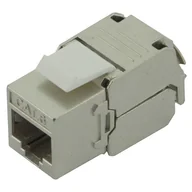 Złącza, przejściówki, adaptery - Moduł keystone RJ-45 STP kat.5e, beznarzędziowy - miniaturka - grafika 1