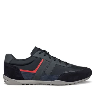 Sneakersy Geox U Wells U45T5A 02211 C4064 Granatowy - Sneakersy męskie - miniaturka - grafika 1
