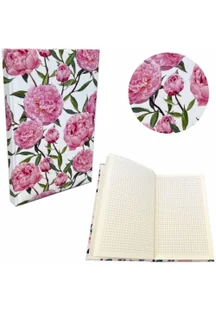 Notes A5 Soft Touch Peonie - Bee-bee - Notesy i bloczki - miniaturka - grafika 2