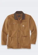 Kurtki męskie - Kurtka Carhartt Iconi C01 Duck Chore C Brown - miniaturka - grafika 1