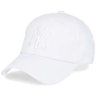 Czapka Z Daszkiem Bejsbolówka Cap White - Czapki i chusty sportowe męskie - miniaturka - grafika 1