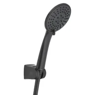 Zestawy prysznicowe - KFA Moza Zestaw prysznicowy punktowy czarny 841-220-81 - miniaturka - grafika 1