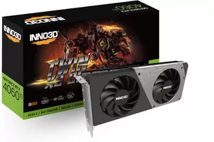 INNO3D GeForce RTX 4060 Ti Twin X2 OC 8GB N406T2-08D6X-171153N - Karty graficzne - miniaturka - grafika 1