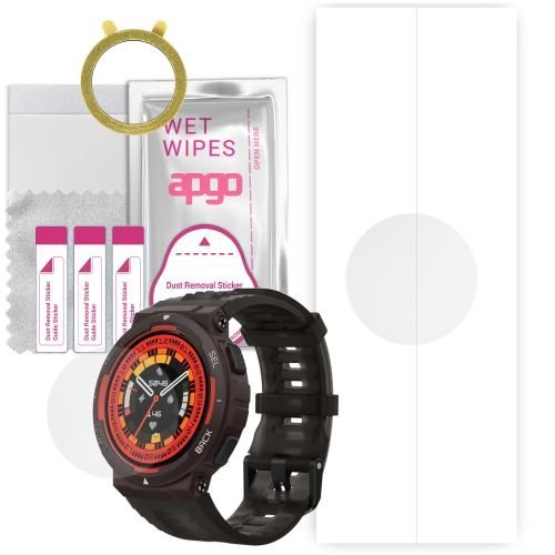 1x folia hydrożelowa ochronna do Amazfit Active Edge - apgo Smartwatch Hydrogel Protection Ochrona na ekran smartwatcha
