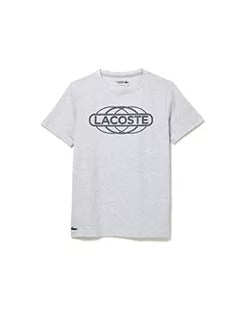 Koszulki męskie - Lacoste T-shirt męski, Srebrna Chiny, XS - grafika 1