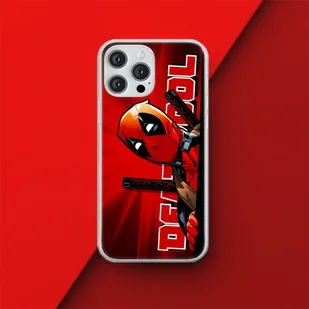 Etui Deadpool 002 Marvel Nadruk pełny Czerwony Producent: Samsung, Model: S10e - Etui i futerały do telefonów - miniaturka - grafika 1