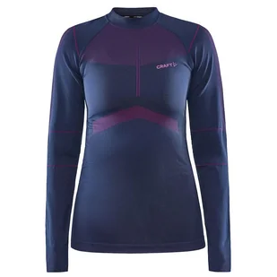 Koszulka damska Craft W Active Intensity LS Rozmiar: M / Kolor: niebieski/fioletowy - Koszulki sportowe damskie - miniaturka - grafika 1