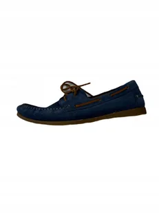 Mokasyny m��skie Steve Madden Buoy Blu SDE 45 - Mokasyny męskie - miniaturka - grafika 1