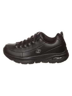 Skechers Skórzane sneakersy "Arch Fit Sr-Trickell II" w kolorze czarnym - Trampki damskie - miniaturka - grafika 1