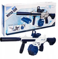 Zabawki i gry sportowe - Karabin Pistolet Na Wodę Dla Dzieci Broń Wodna Sikawka Na Akumulator 2 Mag - miniaturka - grafika 1