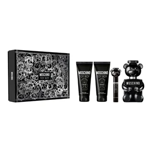 Moschino Toy Boy Zestaw: woda perfumowana + woda perfumowana travel size + żel pod prysznic + balsam po goleniu - Zestawy perfum męskich - miniaturka - grafika 1
