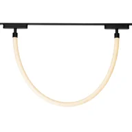 Lampy sufitowe - QAZQA Nowoczesna czarna lampa wisząca do systemu szynowego jednofazowego 8W 3000K - Magnetic Tautau - miniaturka - grafika 1