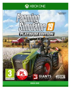 Farming Simulator 19. Edycja Platynowa GRA XBOX ONE - Gry Xbox One - miniaturka - grafika 1