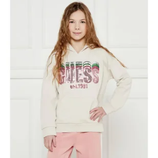 Guess Bluza Loose fit - Bluzy dla dziewczynek - miniaturka - grafika 1