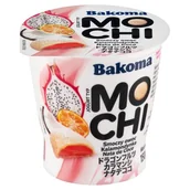 Kefiry, jogurty, maślanki - Bakoma Jogurt typ mochi smoczy owoc kalamondynka nata de coco 150 g - miniaturka - grafika 1