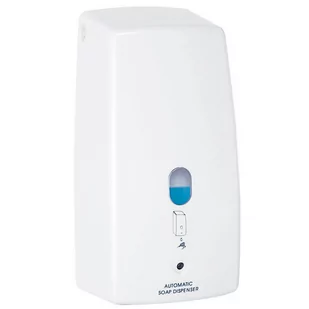 Wenko Dozownik do mydła TREVISO WHITE na podczerwień - biały 4008838184165 - Akcesoria łazienkowe - miniaturka - grafika 2