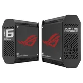 Routery - Asus ROG Rapture GT6 Wi Fi AX10000 2-pak Czarny - miniaturka - grafika 1
