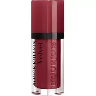Szminki - Bourjois, Rouge Edition Velvet Mat, pomadka 24 Dark Cherie, 6,7 ml - miniaturka - grafika 1